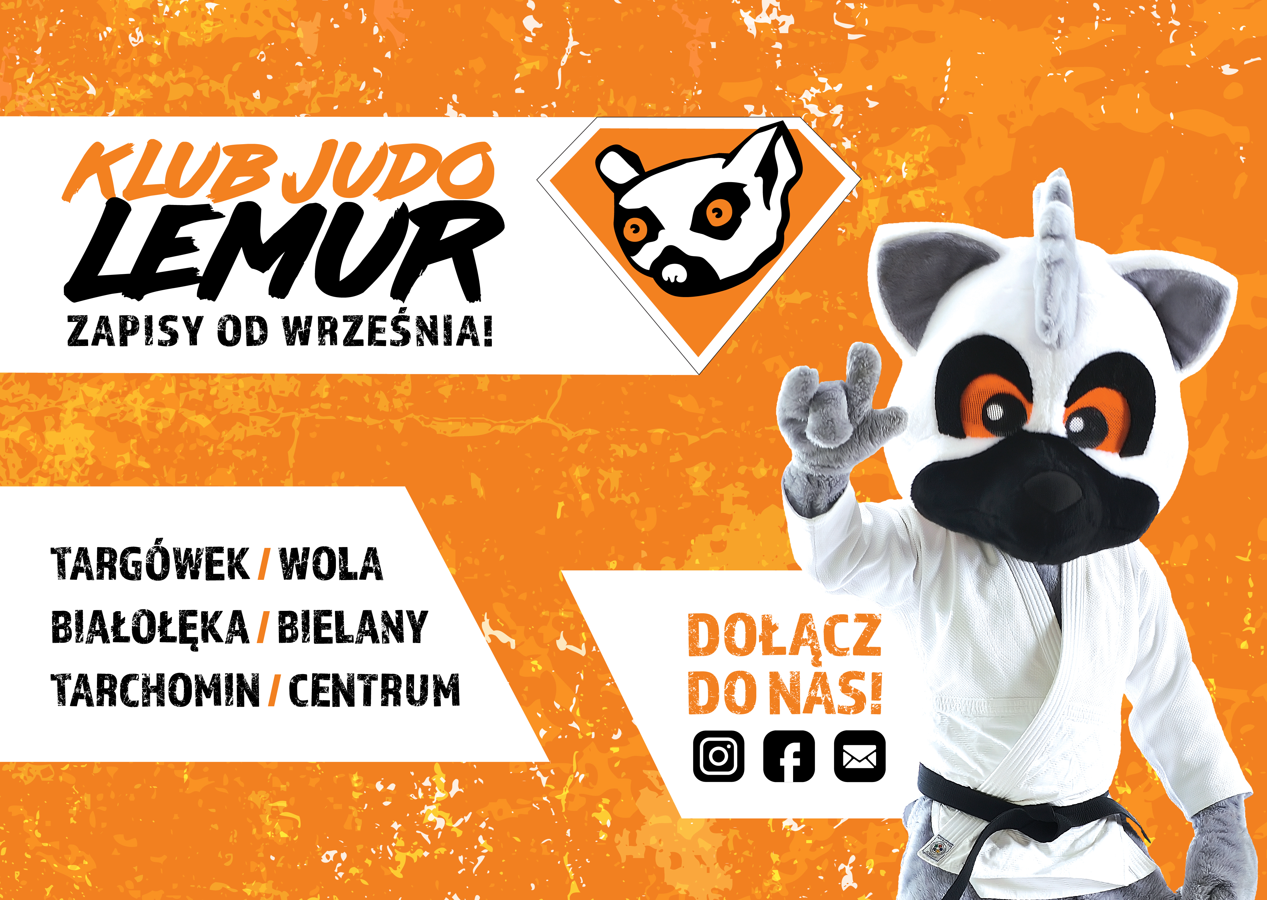 Zapraszam wszystkich entuzjastów sztuk walki do naszego klubu judo - Judo Lemur, gdzie możecie dołączyć do wspaniałej drużyny w Warszawie! Jako trener i zawodnik jednocześnie, wiem jak ważne jest to aby trenować w dobrze zorganizowanym, pełnym pasji klubie jakim jest lemur, dlatego serdecznie zapraszam na judo!